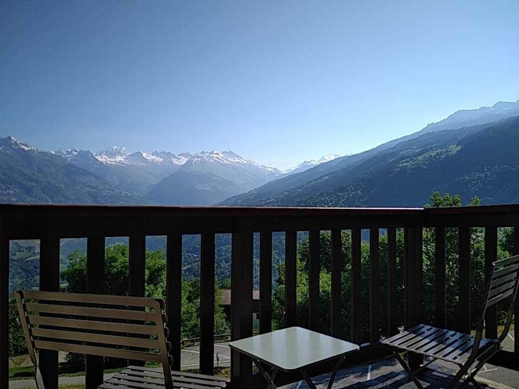 Montchavin La Plagne, Pistes 50M, Balcon Vue Mont Blanc Apartment Luaran gambar